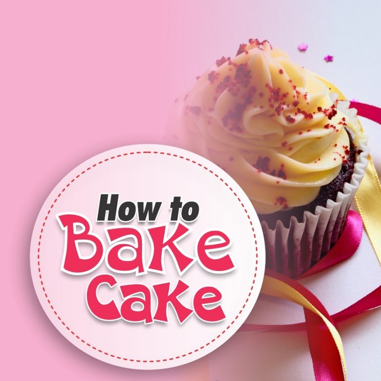 how to bake cake