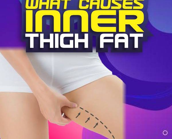 what causes inner thigh fat