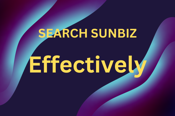 How to Use Sunbiz Search Effectively