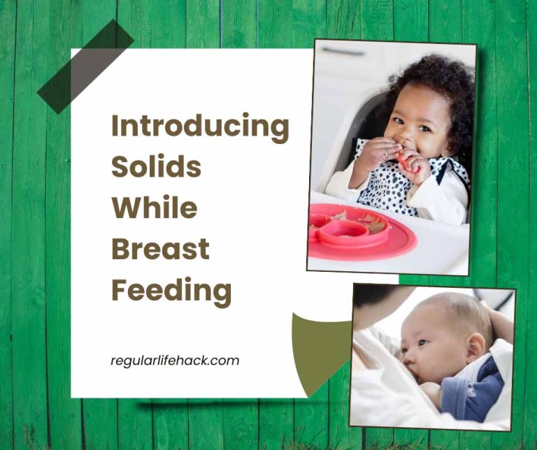 Introducing Solids While Breastfeeding