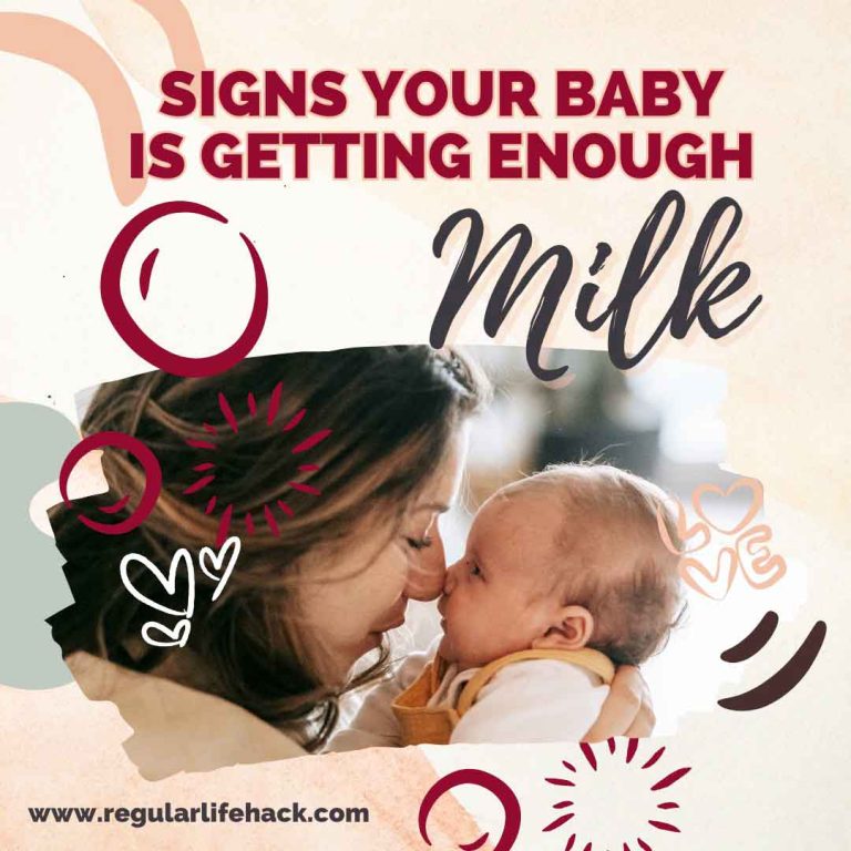 Signs Your Baby Is Getting Enough Milk