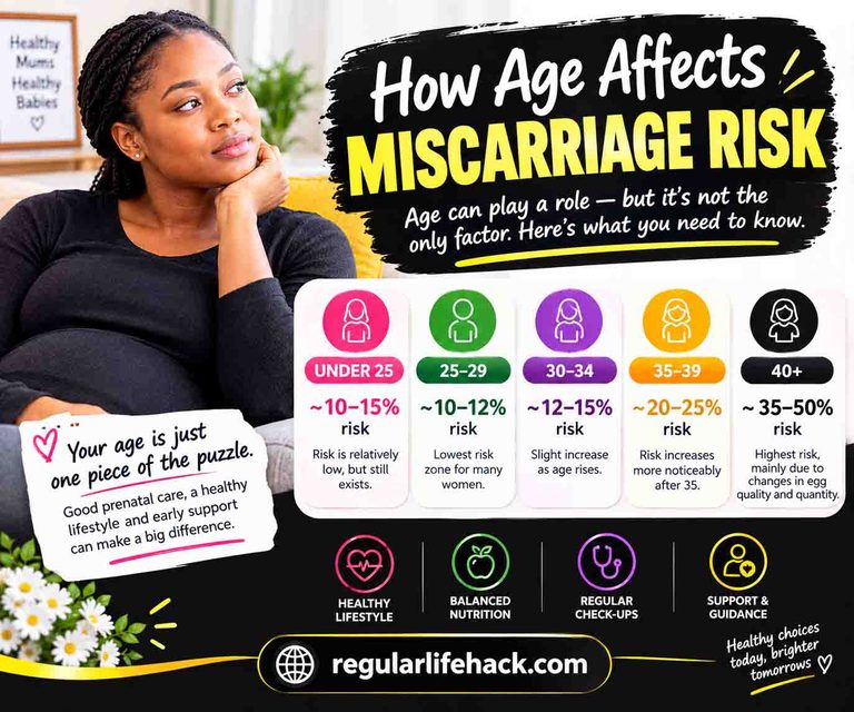How Age Affects Miscarriage Risk