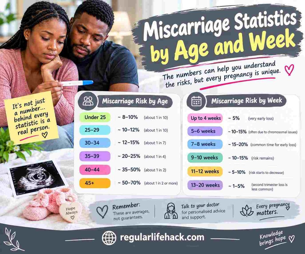 Miscarriage Statistics by Age and Week