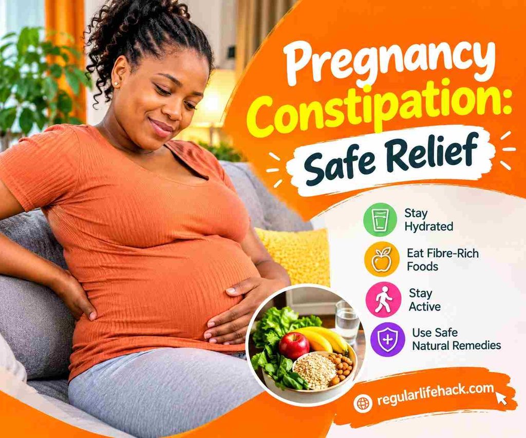 Pregnancy Constipation: Safe Relief