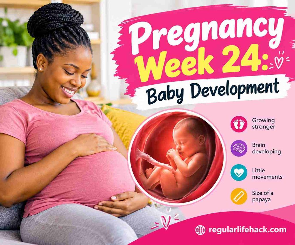 Pregnancy Week 24: Baby Development
