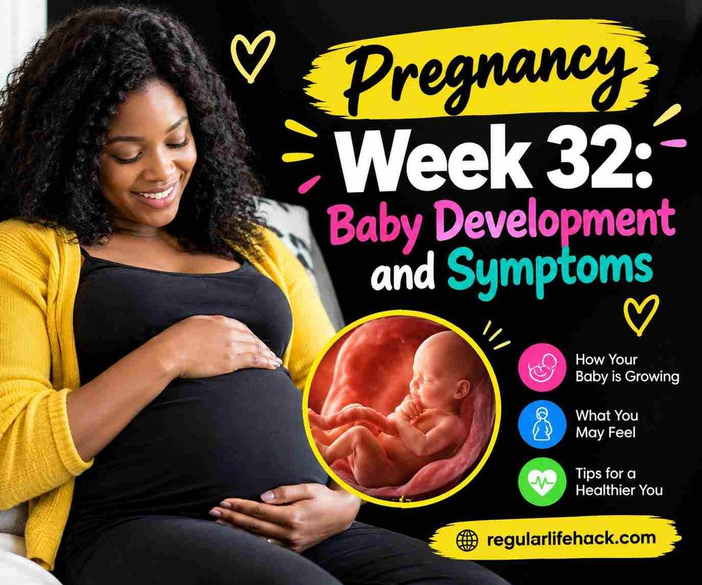 Pregnancy Week 32: Baby Development and Symptoms