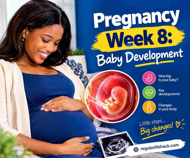 Pregnancy Week 8: Baby Development